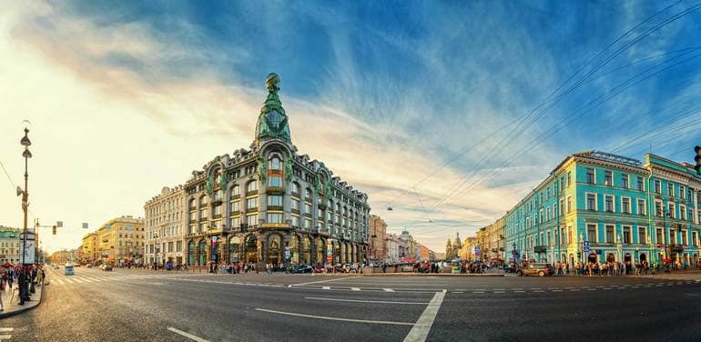 بازدید از سنت پترزبورگ