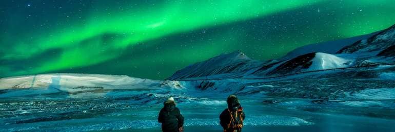 شفق قطبی در روسیه